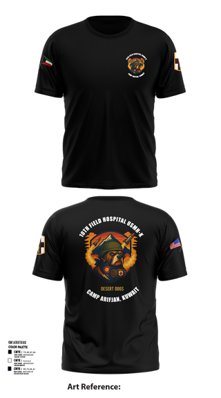 Short Sleeve Performance Shirt, 10th Field Hospital (FWD), , Teamtime, Team time, sublimation, custom sports apparel, team uniforms, spirit wear, spiritwear, sports uniforms, custom shirts, team store, custom team store, fundraiser sports, apparel fundraiser