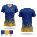 Spencerport Lacrosse 49891809 Women's Short Sleeve V-neck Shirt - 1