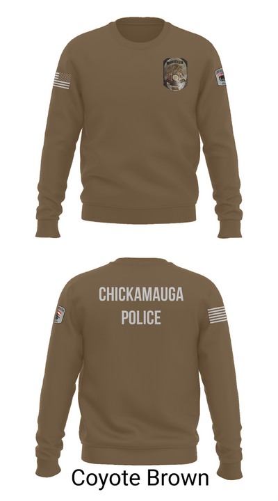 Chickamauga Police 51367773 Crew Neck Sweatshirt - 5