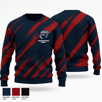Southern WV Patriots 66506640 Crew Neck Sweatshirt - 1