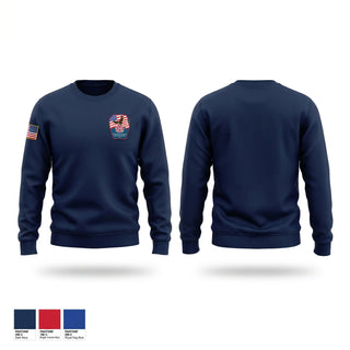 Crew Neck Sweatshirt, Burlington Township Fire Department, Fire Department, Teamtime, Team time, sublimation, custom sports apparel, team uniforms, spirit wear, spiritwear, sports uniforms, custom shirts, team store, custom team store, fundraiser sports, apparel fundraiser
