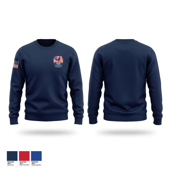 Crew Neck Sweatshirt, Burlington Township Fire Department, Fire Department, Teamtime, Team time, sublimation, custom sports apparel, team uniforms, spirit wear, spiritwear, sports uniforms, custom shirts, team store, custom team store, fundraiser sports, apparel fundraiser