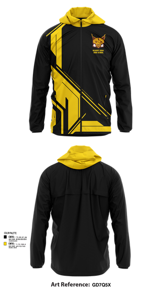 Windbreaker, Gilbert Sena High School, Spirit Store, Teamtime, Team time, sublimation, custom sports apparel, team uniforms, spirit wear, spiritwear, sports uniforms, custom shirts, team store, custom team store, fundraiser sports, apparel fundraiser