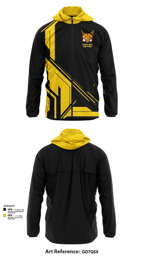 Windbreaker, Gilbert Sena High School, Spirit Store, Teamtime, Team time, sublimation, custom sports apparel, team uniforms, spirit wear, spiritwear, sports uniforms, custom shirts, team store, custom team store, fundraiser sports, apparel fundraiser