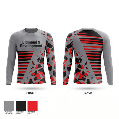 Diamond 9 Development Long Sleeve Performance Shirt - 2