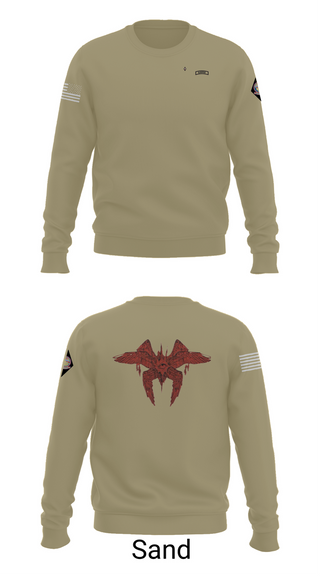 Crew Neck Sweatshirt, Blackfoot 2nd platoon, , Teamtime, Team time, sublimation, custom sports apparel, team uniforms, spirit wear, spiritwear, sports uniforms, custom shirts, team store, custom team store, fundraiser sports, apparel fundraiser