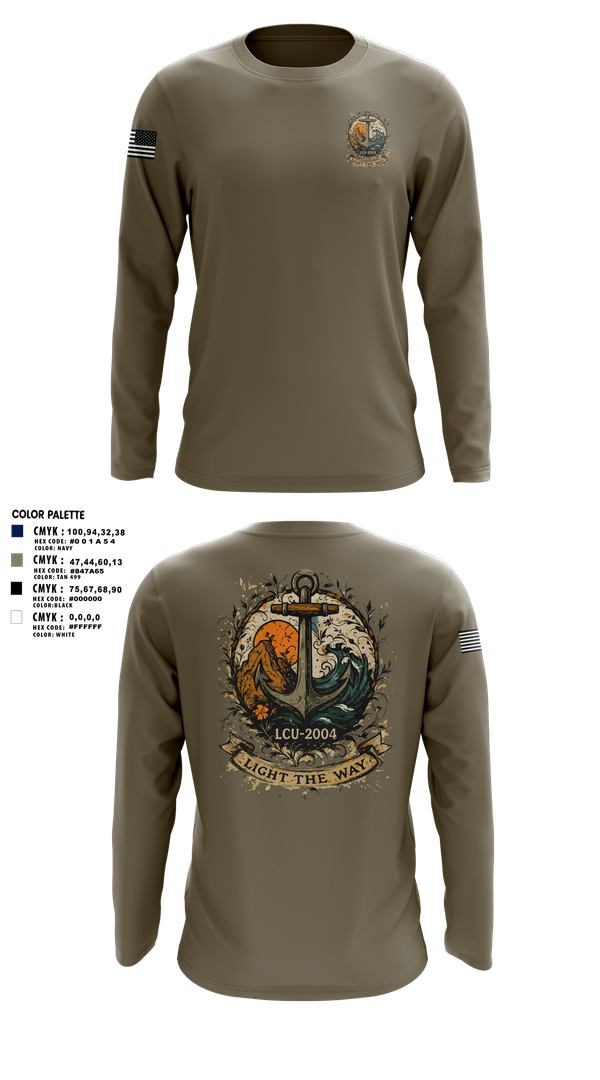Long Sleeve Performance Shirt, LCU-2004, Army, Teamtime, Team time, sublimation, custom sports apparel, team uniforms, spirit wear, spiritwear, sports uniforms, custom shirts, team store, custom team store, fundraiser sports, apparel fundraiser