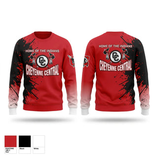 Crew Neck Sweatshirt, Cheyenne Central, , Teamtime, Team time, sublimation, custom sports apparel, team uniforms, spirit wear, spiritwear, sports uniforms, custom shirts, team store, custom team store, fundraiser sports, apparel fundraiser