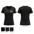 Washburn Volunteer Fire Department Women's Short Sleeve V-neck Shirt - 1