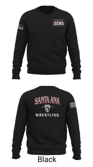 Crew Neck Sweatshirt, DONS, Wrestling, Teamtime, Team time, sublimation, custom sports apparel, team uniforms, spirit wear, spiritwear, sports uniforms, custom shirts, team store, custom team store, fundraiser sports, apparel fundraiser