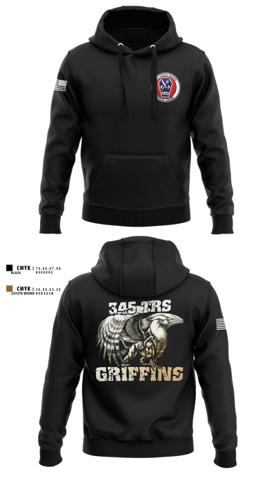 345th TRS 44562231 Hoodie - 1