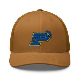 Parlier High School Basketball Retro Trucker Hat | Yupoong 6606