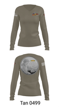 3rd Reconnaissance Division 86447085 Women's Long Sleeve V-neck Shirt - 77