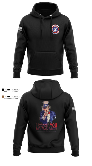 Hoodie, US Army I Want You, Army, Teamtime, Team time, sublimation, custom sports apparel, team uniforms, spirit wear, spiritwear, sports uniforms, custom shirts, team store, custom team store, fundraiser sports, apparel fundraiser