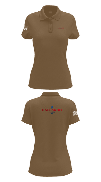 Gallardo Floor’s 5425578 Women's Short Sleeve Performance Polo  - 15