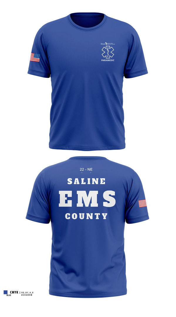 Old School Cotton Feel Shirt, Crete Area Medical Center EMS, EMS/EMT, Teamtime, Team time, sublimation, custom sports apparel, team uniforms, spirit wear, spiritwear, sports uniforms, custom shirts, team store, custom team store, fundraiser sports, apparel fundraiser