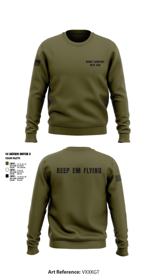 Crew Neck Sweatshirt, Bravo company 46th ASB, , Teamtime, Team time, sublimation, custom sports apparel, team uniforms, spirit wear, spiritwear, sports uniforms, custom shirts, team store, custom team store, fundraiser sports, apparel fundraiser