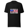 La County Fire Search Dogs Unisex Staple T-Shirt