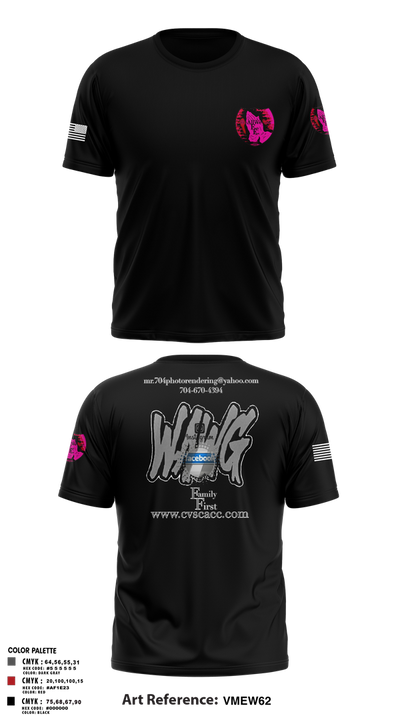 WeAllWeGot~Family First 22026589 Short Sleeve Performance Shirt - 31