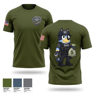 Short Sleeve Performance Shirt, Prince George's County Police Robbery Unit, Police, Teamtime, Team time, sublimation, custom sports apparel, team uniforms, spirit wear, spiritwear, sports uniforms, custom shirts, team store, custom team store, fundraiser sports, apparel fundraiser