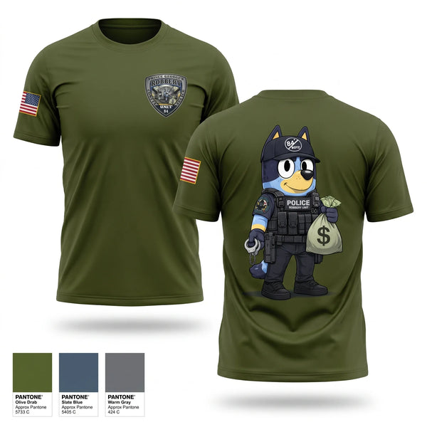 Short Sleeve Performance Shirt, Prince George's County Police Robbery Unit, Police, Teamtime, Team time, sublimation, custom sports apparel, team uniforms, spirit wear, spiritwear, sports uniforms, custom shirts, team store, custom team store, fundraiser sports, apparel fundraiser