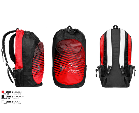 Gear Bag, Vault Dance Company, Cheer, Teamtime, Team time, sublimation, custom sports apparel, team uniforms, spirit wear, spiritwear, sports uniforms, custom shirts, team store, custom team store, fundraiser sports, apparel fundraiser