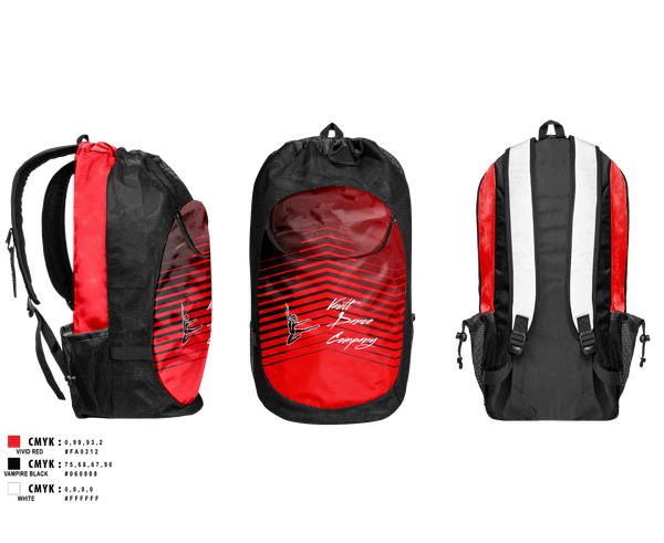 Gear Bag, Vault Dance Company, Cheer, Teamtime, Team time, sublimation, custom sports apparel, team uniforms, spirit wear, spiritwear, sports uniforms, custom shirts, team store, custom team store, fundraiser sports, apparel fundraiser