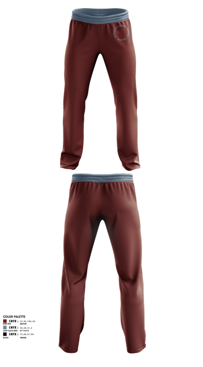 Bradford Middle School Tornadoes 47985476 Sweatpants - 1