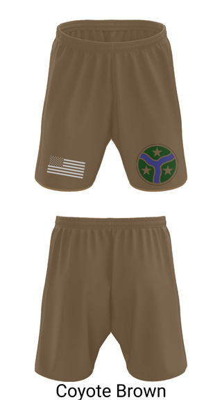 Athletic Shorts With Pockets, 278th Armored Cavalry Regiment, National Guard, Teamtime, Team time, sublimation, custom sports apparel, team uniforms, spirit wear, spiritwear, sports uniforms, custom shirts, team store, custom team store, fundraiser sports, apparel fundraiser
