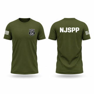 Short Sleeve Performance Shirt, New Jersey State Park Police, Police, Teamtime, Team time, sublimation, custom sports apparel, team uniforms, spirit wear, spiritwear, sports uniforms, custom shirts, team store, custom team store, fundraiser sports, apparel fundraiser