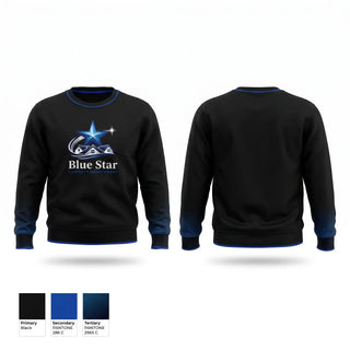 Crew Neck Sweatshirt, Blue Star Property Management, , Teamtime, Team time, sublimation, custom sports apparel, team uniforms, spirit wear, spiritwear, sports uniforms, custom shirts, team store, custom team store, fundraiser sports, apparel fundraiser