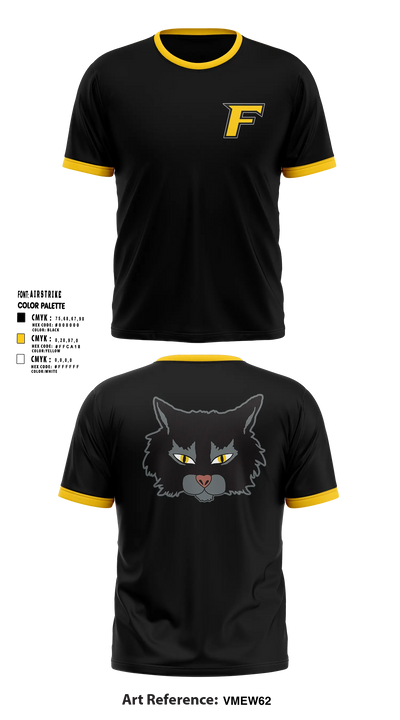 Florien Blackcats Short Sleeve Performance Shirt - 5