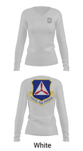 AL-005 33395377 Women's Long Sleeve V-neck Shirt - 11