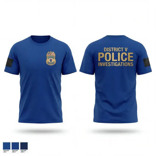 Old School Cotton Feel Shirt, Prince George's County Police, Police, Teamtime, Team time, sublimation, custom sports apparel, team uniforms, spirit wear, spiritwear, sports uniforms, custom shirts, team store, custom team store, fundraiser sports, apparel fundraiser