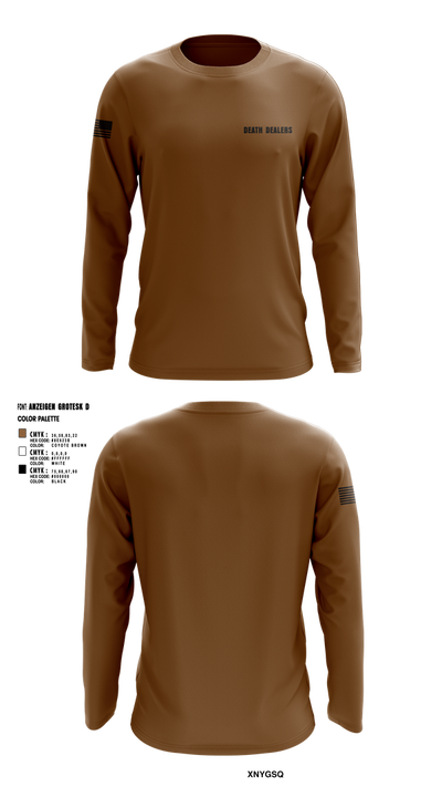 Death dealers 92646239 Long Sleeve Performance Shirt 1