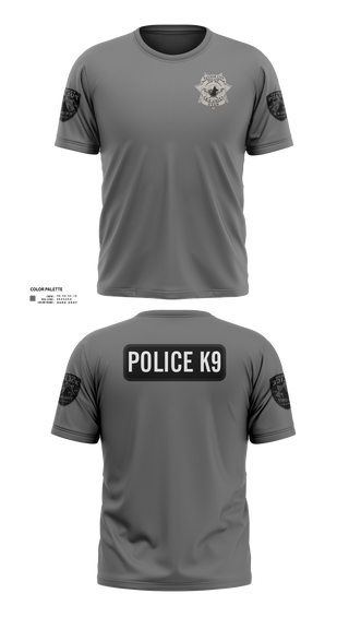 Old School Cotton Feel Shirt, K9, Police, Teamtime, Team time, sublimation, custom sports apparel, team uniforms, spirit wear, spiritwear, sports uniforms, custom shirts, team store, custom team store, fundraiser sports, apparel fundraiser