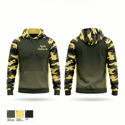 Apple Valley A’s 40182703 Zip Hoodie - 1