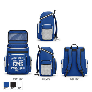 Gear Bag, State Fair EMT/Paramedic Unit, EMS/EMT, Teamtime, Team time, sublimation, custom sports apparel, team uniforms, spirit wear, spiritwear, sports uniforms, custom shirts, team store, custom team store, fundraiser sports, apparel fundraiser