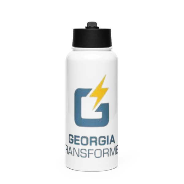 Georgia transformer 69955038 Stainless Steel Water Bottle with a Straw Lid