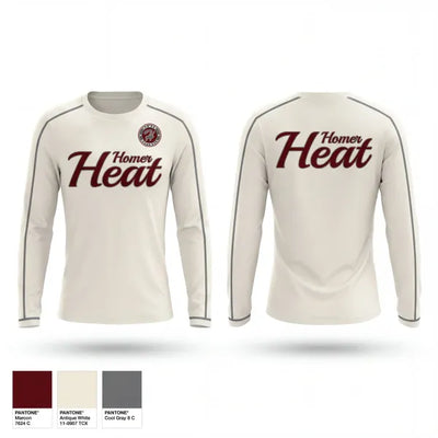 Homer Heat 75539794 Long Sleeve Performance Shirt 1