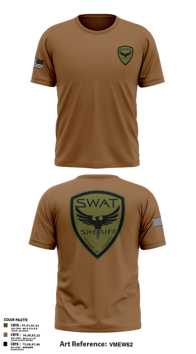 SWAT 89423613 Short Sleeve Performance Shirt - 2