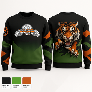 Crew Neck Sweatshirt, Rock Springs Tigers, Wrestling, Teamtime, Team time, sublimation, custom sports apparel, team uniforms, spirit wear, spiritwear, sports uniforms, custom shirts, team store, custom team store, fundraiser sports, apparel fundraiser