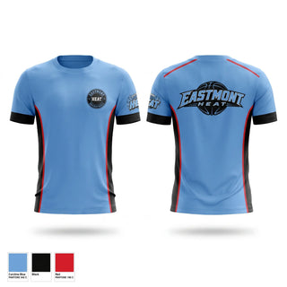 Short Sleeve Performance Shirt, Eastmont HEAT, Men's Basketball, Teamtime, Team time, sublimation, custom sports apparel, team uniforms, spirit wear, spiritwear, sports uniforms, custom shirts, team store, custom team store, fundraiser sports, apparel fundraiser