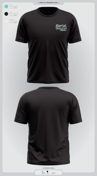 Short Sleeve Performance Shirt, Aerial Bound Athletics, Spirit Store, Teamtime, Team time, sublimation, custom sports apparel, team uniforms, spirit wear, spiritwear, sports uniforms, custom shirts, team store, custom team store, fundraiser sports, apparel fundraiser