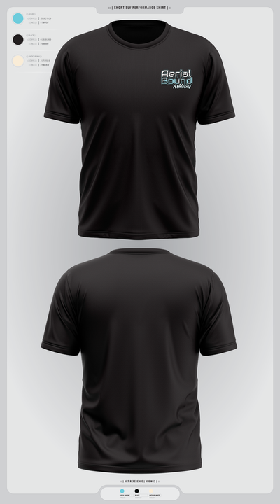 Aerial Bound Athletics 25419213 Short Sleeve Performance Shirt - 2