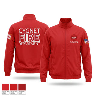 Windbreaker, Cygnet, Fire Department, Teamtime, Team time, sublimation, custom sports apparel, team uniforms, spirit wear, spiritwear, sports uniforms, custom shirts, team store, custom team store, fundraiser sports, apparel fundraiser