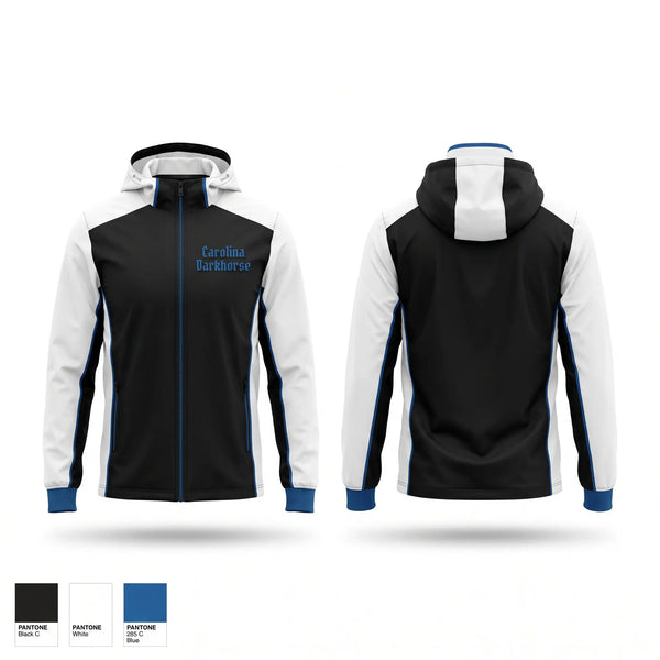 Windbreaker, Carolina Darkhorse, Baseball, Teamtime, Team time, sublimation, custom sports apparel, team uniforms, spirit wear, spiritwear, sports uniforms, custom shirts, team store, custom team store, fundraiser sports, apparel fundraiser