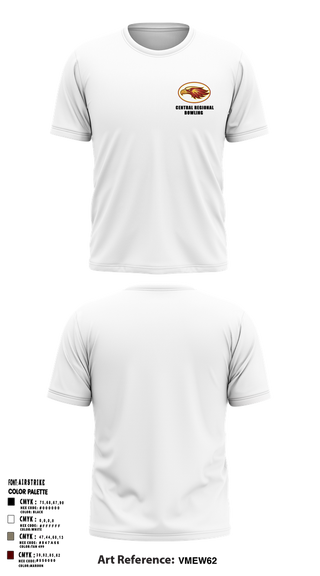 Short Sleeve Performance Shirt, Central Regional High School Bowling, Bowling, Teamtime, Team time, sublimation, custom sports apparel, team uniforms, spirit wear, spiritwear, sports uniforms, custom shirts, team store, custom team store, fundraiser sports, apparel fundraiser