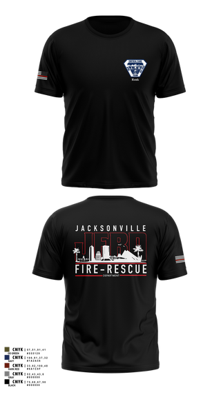 Short Sleeve Performance Shirt, JFRD Critical Care Team, Fire Department, Teamtime, Team time, sublimation, custom sports apparel, team uniforms, spirit wear, spiritwear, sports uniforms, custom shirts, team store, custom team store, fundraiser sports, apparel fundraiser