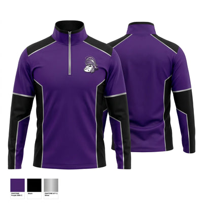 RIVERSIDE WARRIORS Quarter Zip Jacket - 1